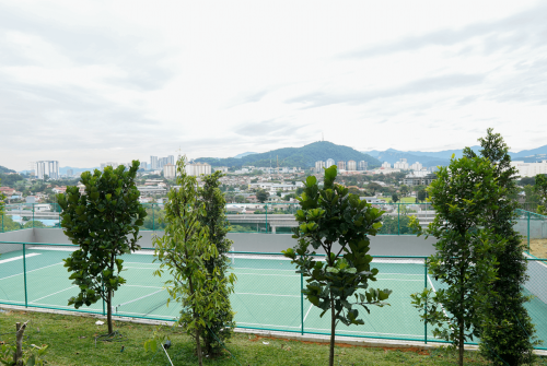Sunken Tennis Court